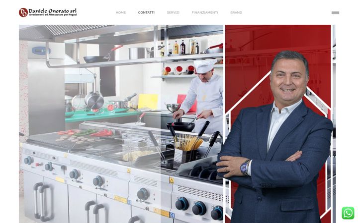 Screenshot of danieleonorato.com