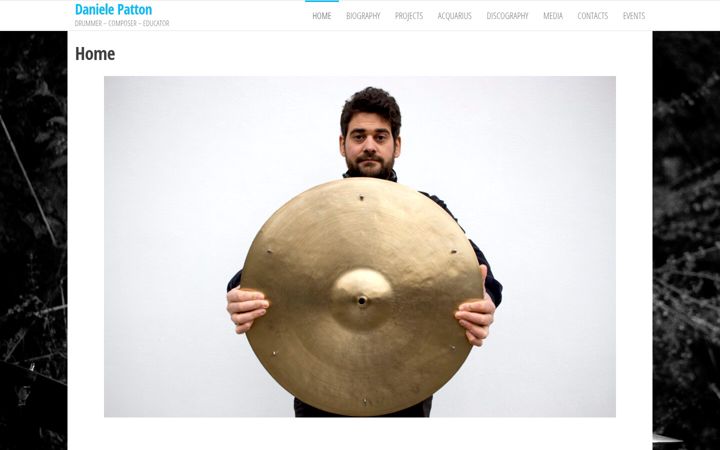 Screenshot of danielepatton.com