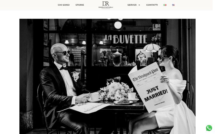 Screenshot of danieleraffaelli.com