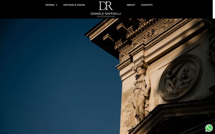 Screenshot of danieleraffaelli.net