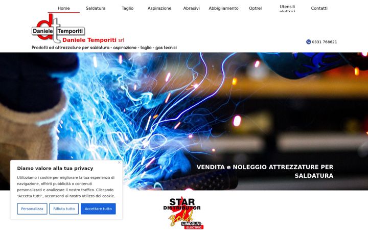 Screenshot of danieletemporiti.it