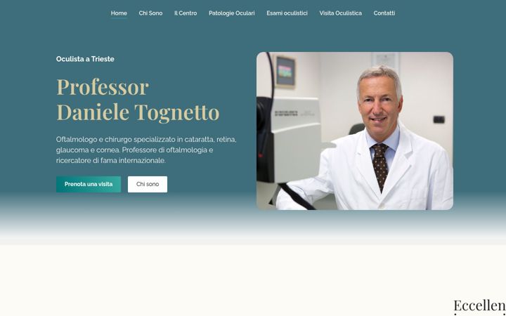 Screenshot of danieletognetto.it