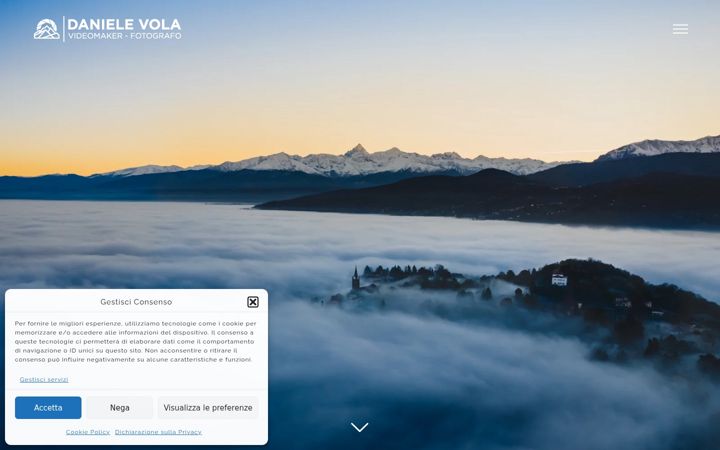 Screenshot of danielevola.it