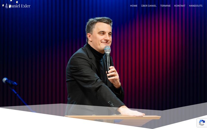 Screenshot of danielexler.com