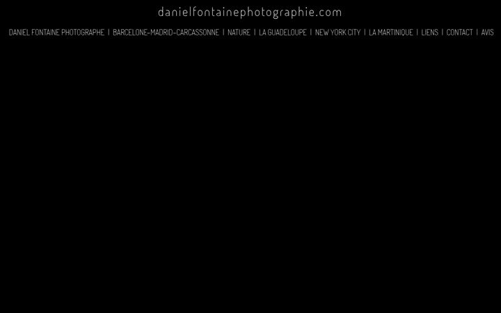 Screenshot of danielfontainephotographie.com