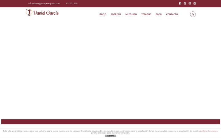 Screenshot of danielgarciaperezjuana.com