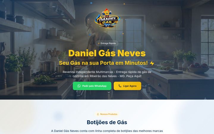 Skærmbillede af danielgasneves.com.br