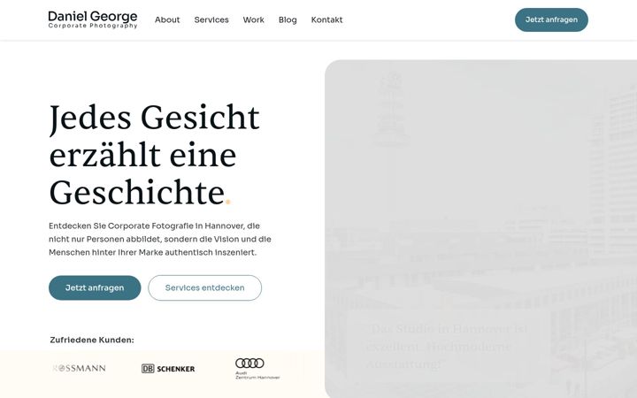 Screenshot of danielgeorge.de