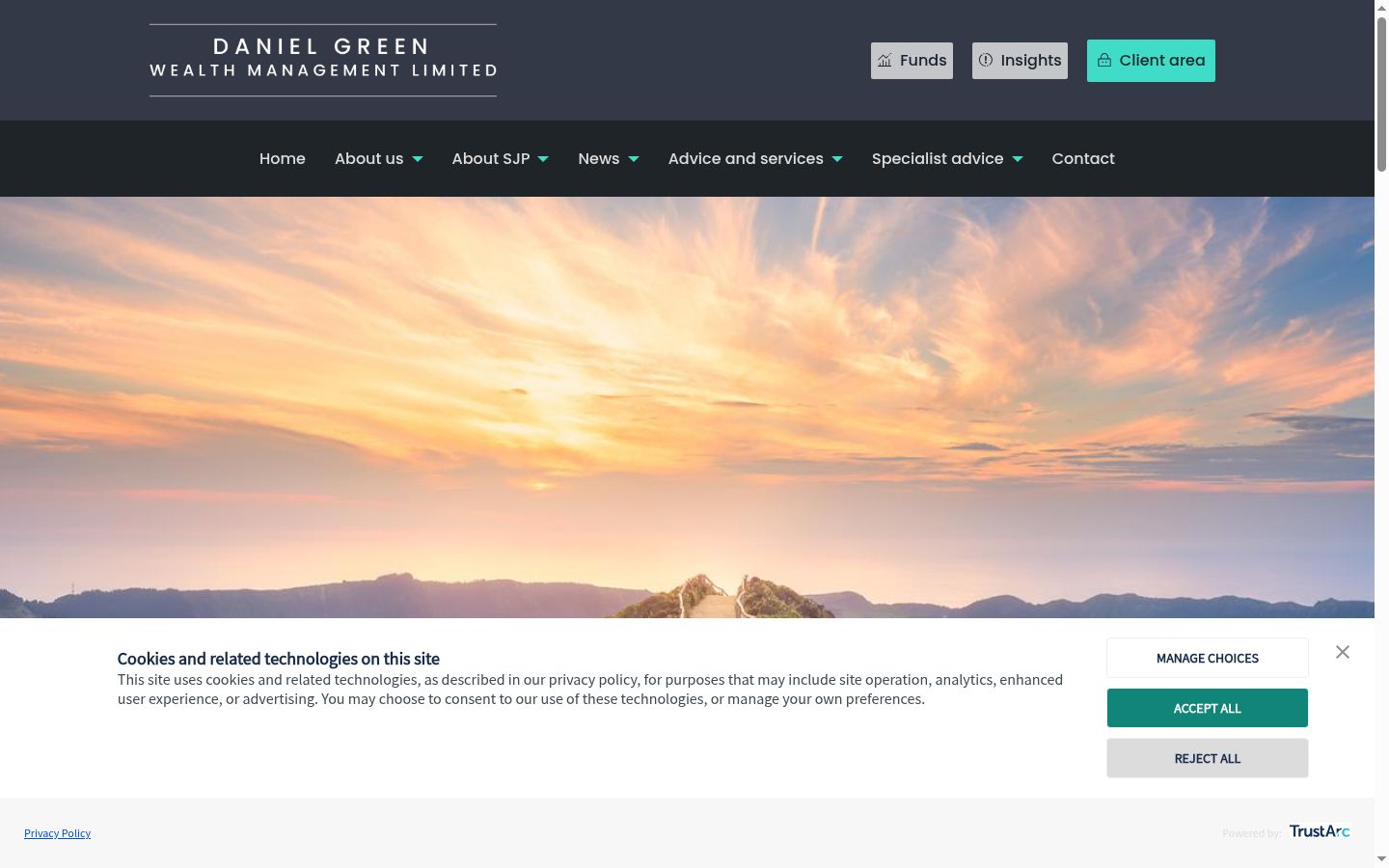 Screenshot tal-banner tal-kunsens muri qabel kwalunkwe interazzjoni