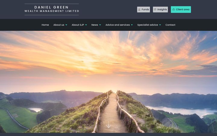 Screenshot of danielgreenwm.co.uk