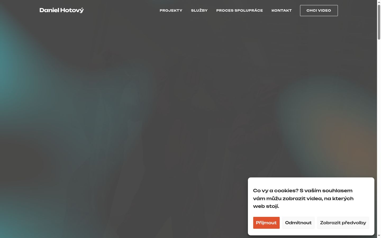 Capture d'écran de la bannière de consentement affichée avant toute interaction