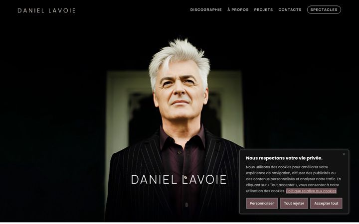 Képernyőkép: daniellavoie.ca