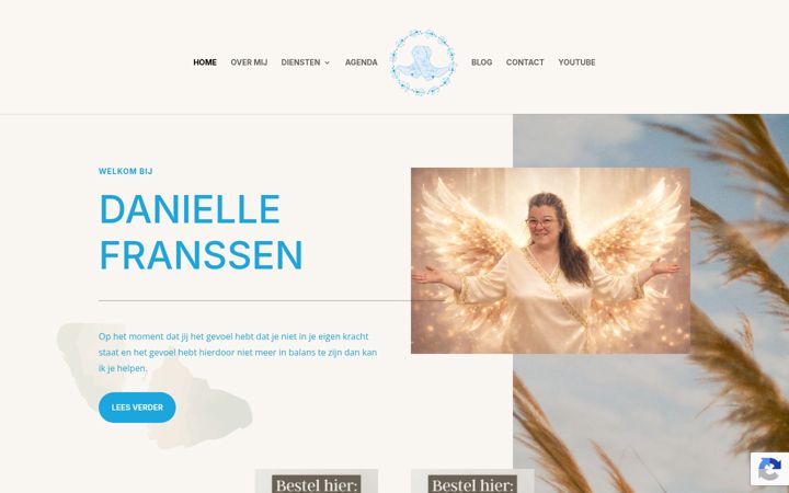 Screenshot von daniellefranssen.nl