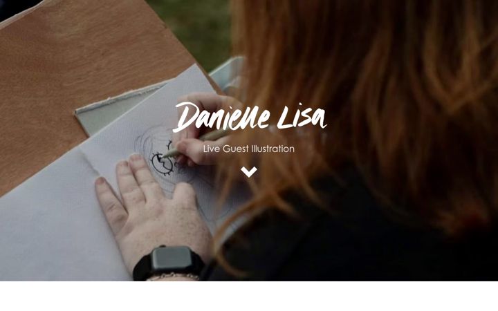 Snímek obrazovky daniellelisa.co.uk