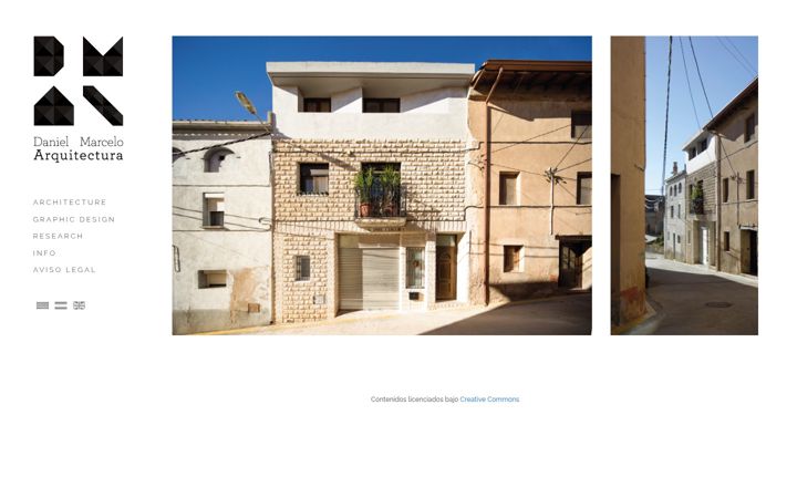 Screenshot of danielmarcelo.com