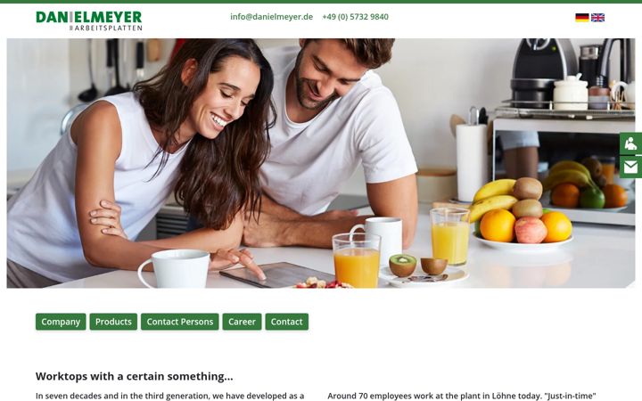 Screenshot of danielmeyer.de