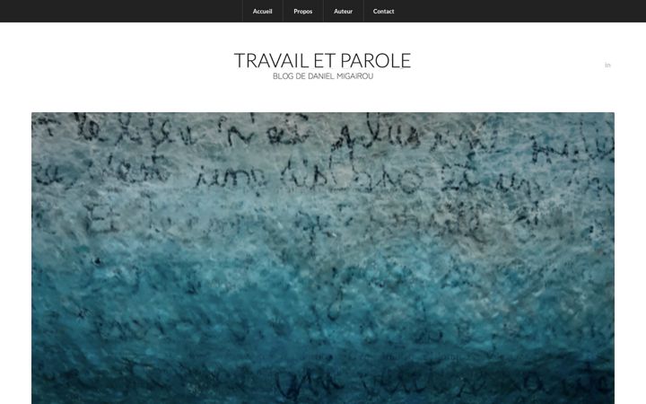 Screenshot of danielmigairou.com