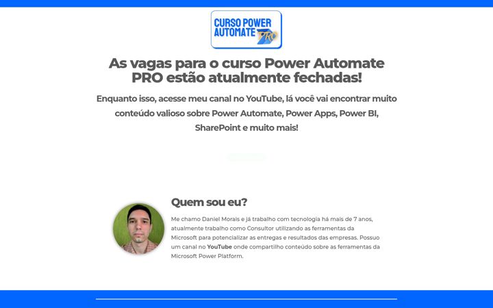 Screenshot stránky danielmoraispro.com.br