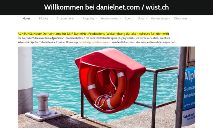 Screenshot of danielnet.com