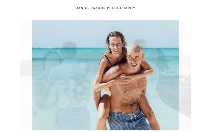 Screenshot of danielpazdur.photography