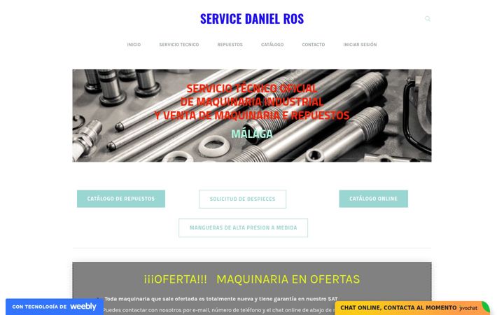 Screenshot of danielros.com
