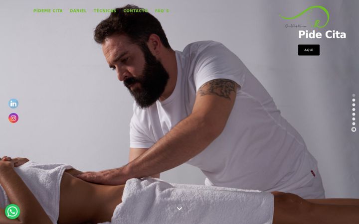 Screenshot of danielruedanavarro.com