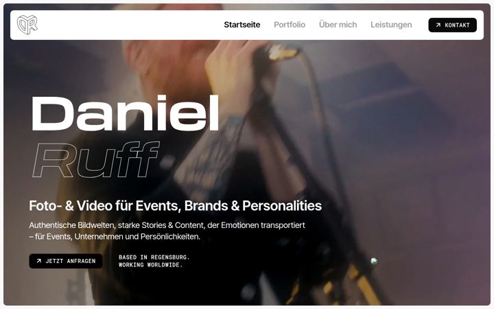 Screenshot of danielruff.de