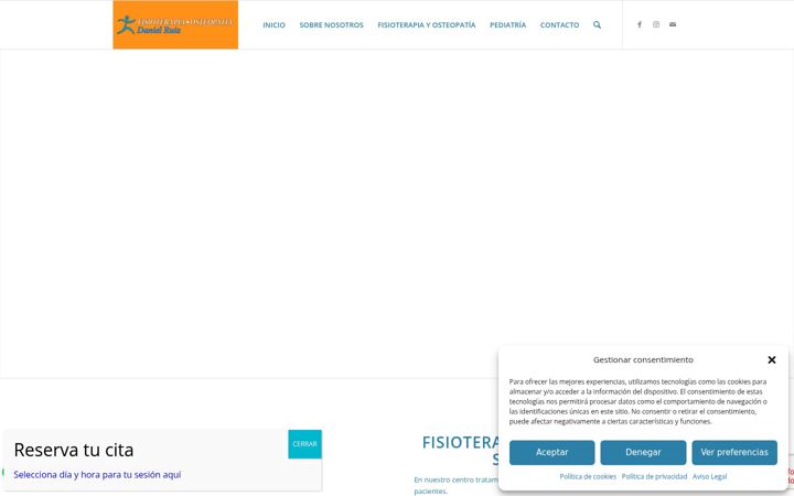 Screenshot of danielruizfisioterapia.com