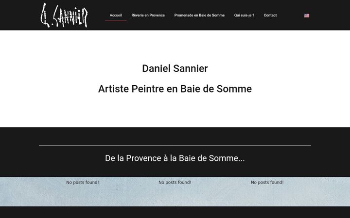 Screenshot of danielsannier.com
