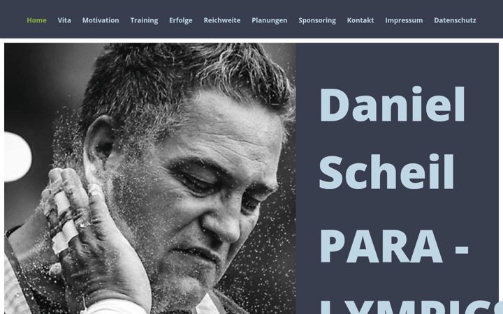 Screenshot of danielscheil.de