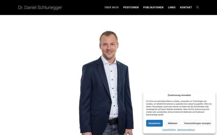 Screenshot of danielschlunegger.ch