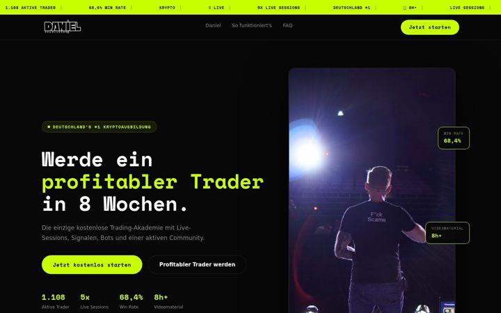 Screenshot of danielschollerer.com