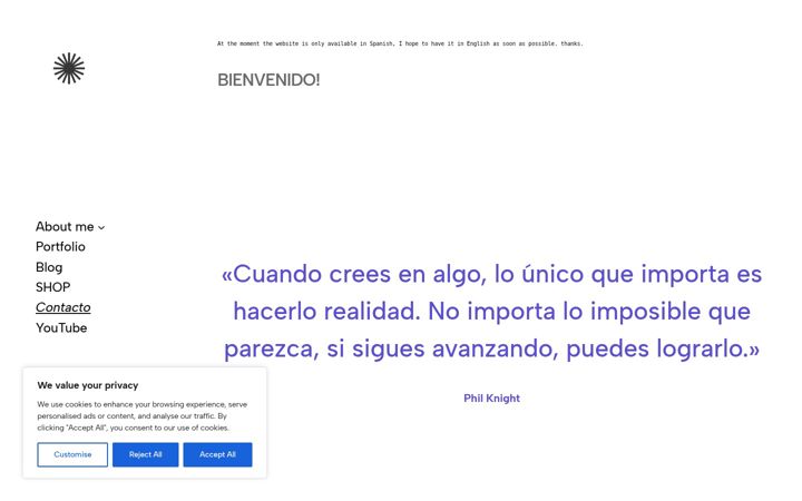 Screenshot of danielscportfolio.com