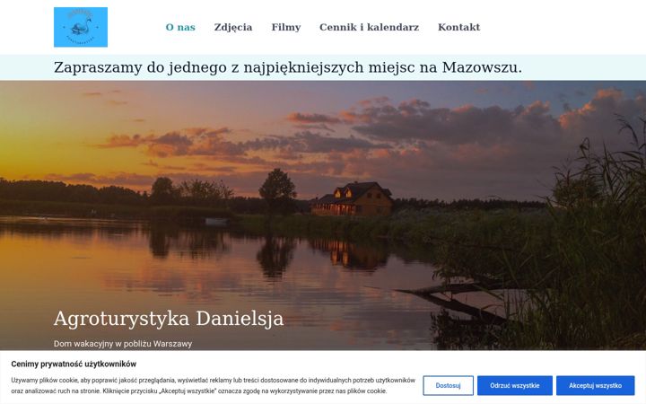 Captura de pantalla de danielsja.pl