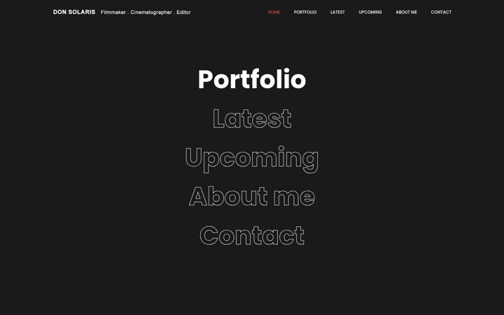 Screenshot of danielsolaris.com