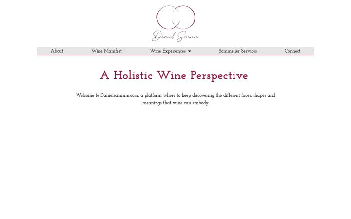 Screenshot of danielsommm.com