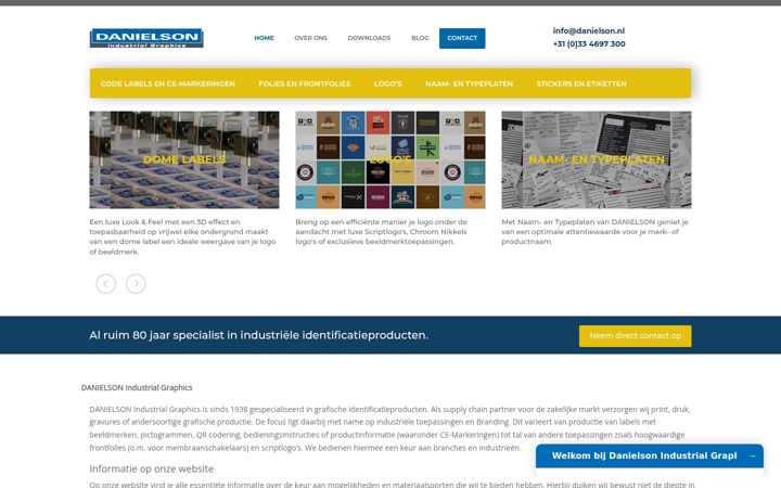 Képernyőkép: danielson.nl