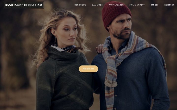 Screenshot di danielsons.se