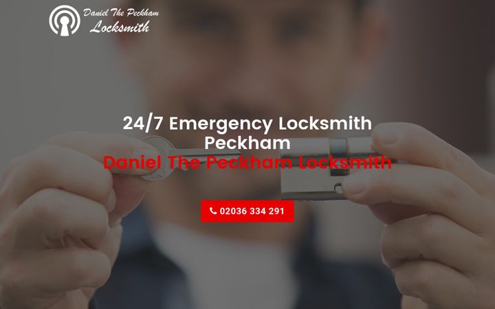 Screenshot of danielthepeckhamlocksmith.co.uk