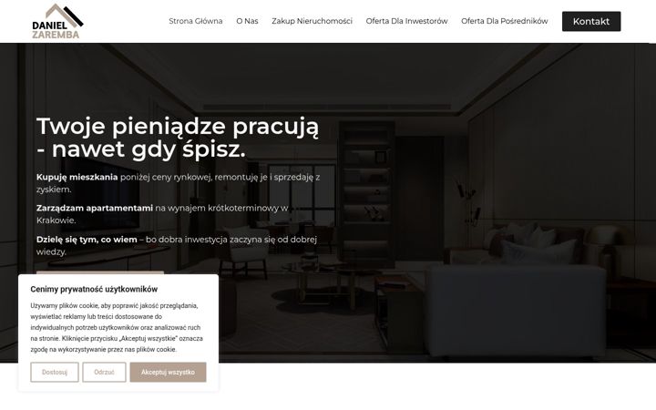 Captura de pantalla de danielzaremba.pl