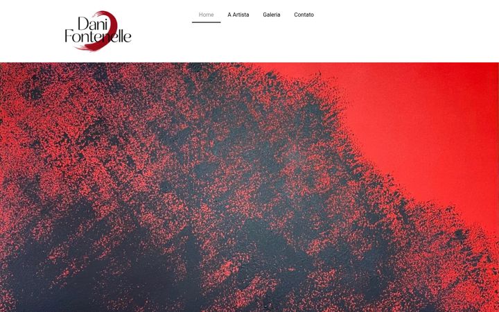 Screenshot of danifontenelle.net