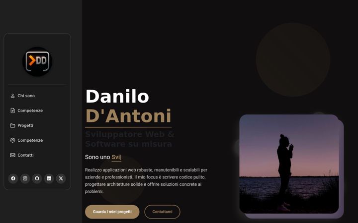 Screenshot of danilodantoni.it