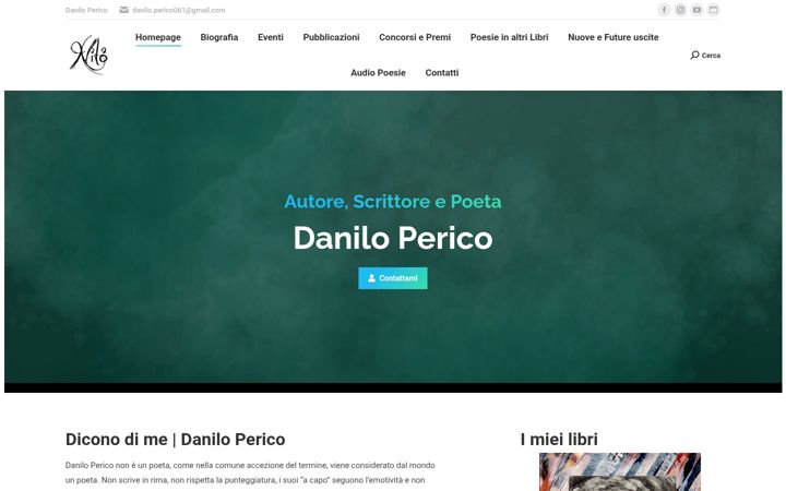 Screenshot of daniloperico.it