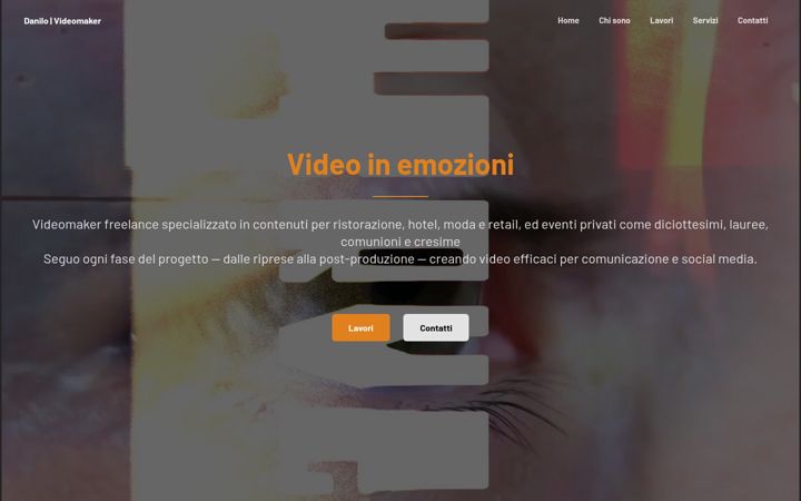 Screenshot of danilovideomaker.com