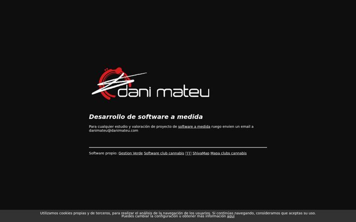 Screenshot of danimateu.com