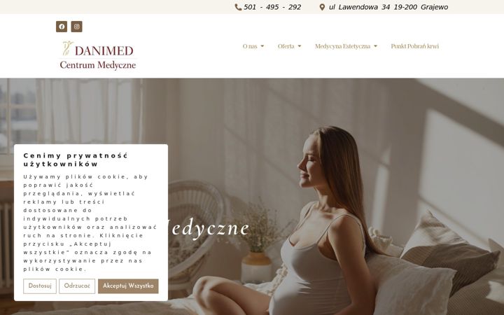 Screenshot of danimed.pl