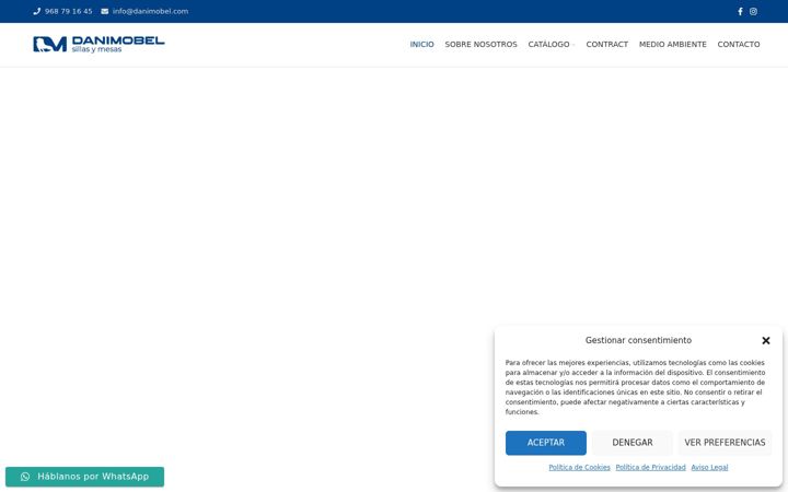 Screenshot of danimobel.com