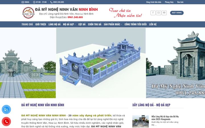Screenshot of daninhvan.net
