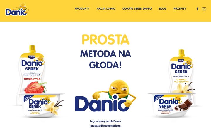 Screenshot of danio.com.pl