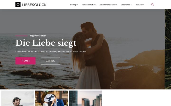 Screenshot of danis-liebestipps.de